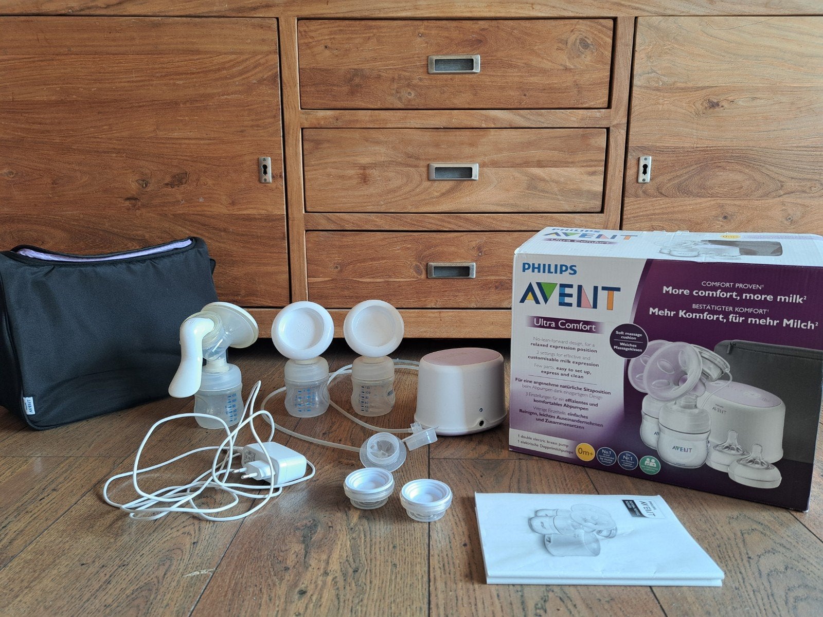 Philips Avent Ultra Comfort Dubbele Borstkolf, Ophalen, Gebruikt