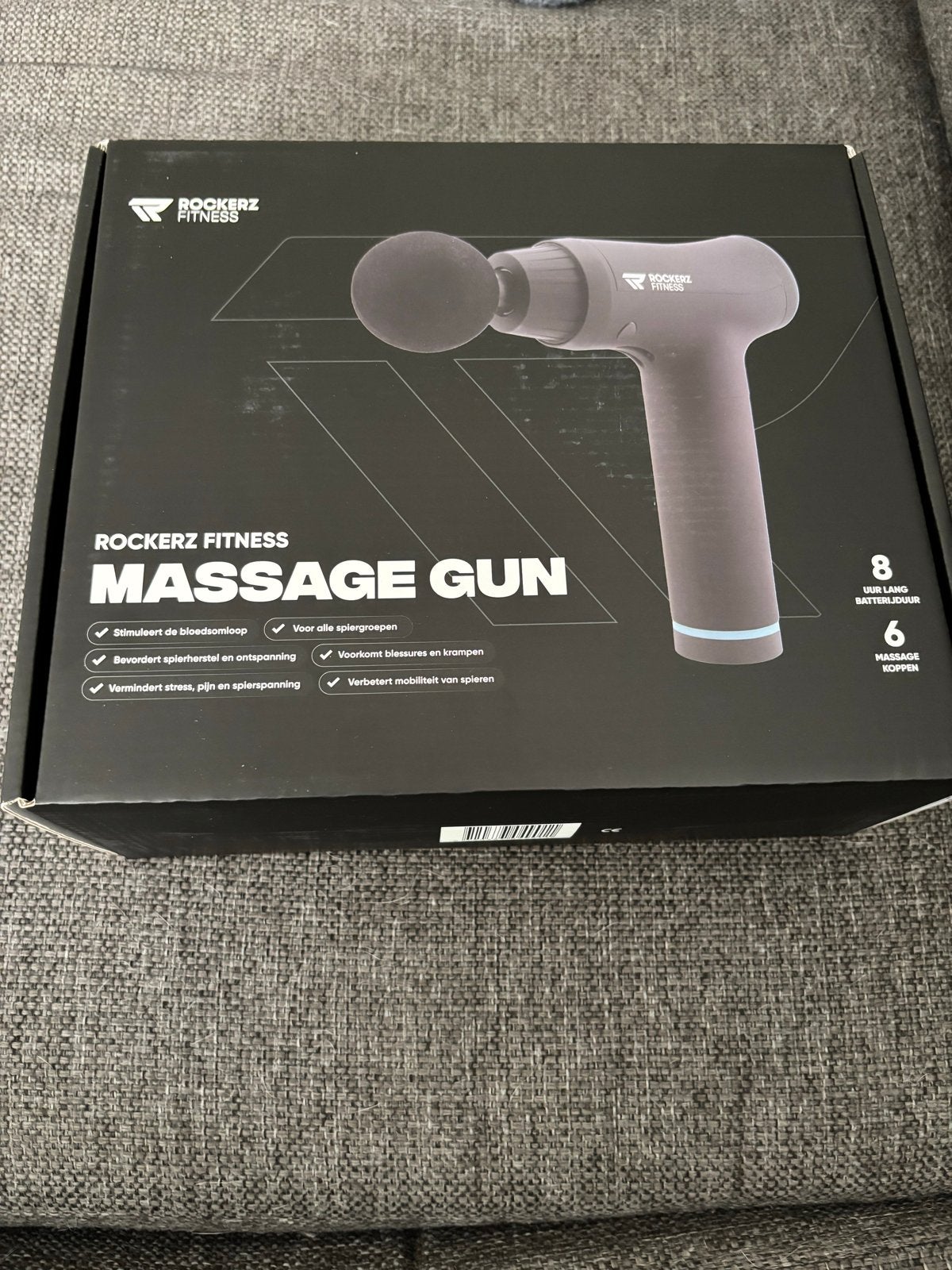 Rockerz Fitness Massage Gun - Nieuw in doos, Ophalen of Verzenden, Nieuw, Apparaat