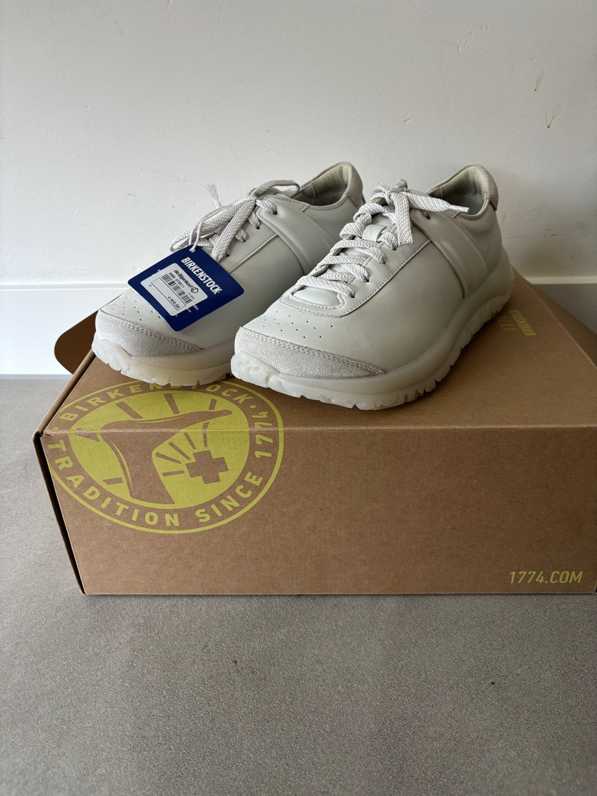 BIRKENSTOCK Stroedt Sneakers - Maat 41 - Nieuw, Kleding | Heren, Schoenen, Ophalen of Verzenden, Nieuw, Wit, Sneakers of Gympen
