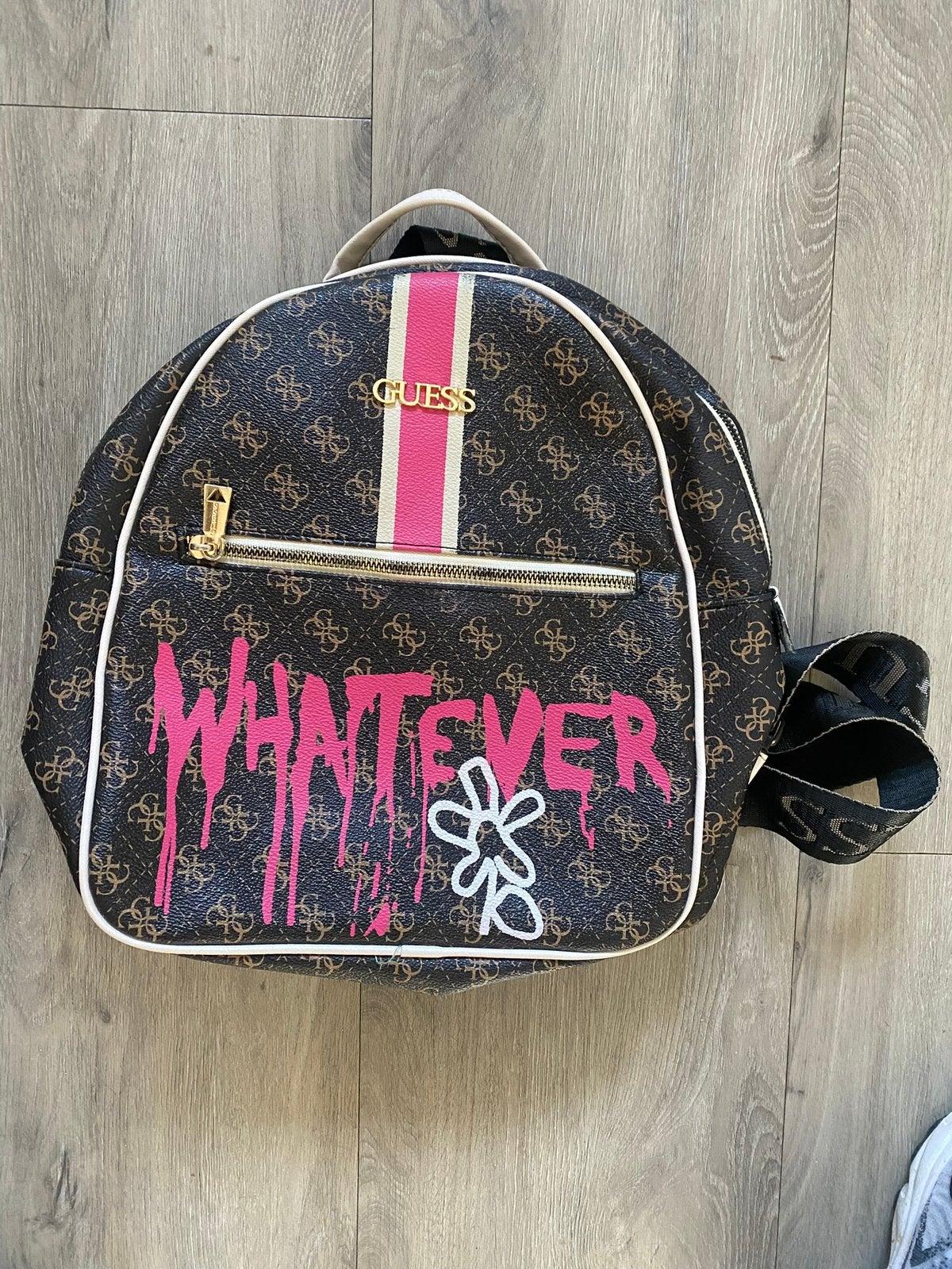 Guess rugtas, Sieraden, Tassen en Uiterlijk, Tassen | Rugtassen, Ophalen of Verzenden, Zo goed als nieuw, Overige merken