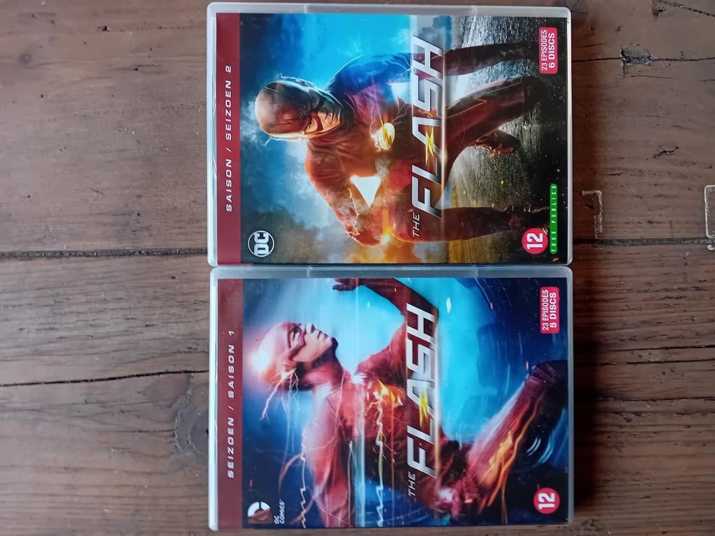 The Flash 2 seizoenen, Vanaf 12 jaar, Ophalen of Verzenden, Zo goed als nieuw, Actie en Avontuur
