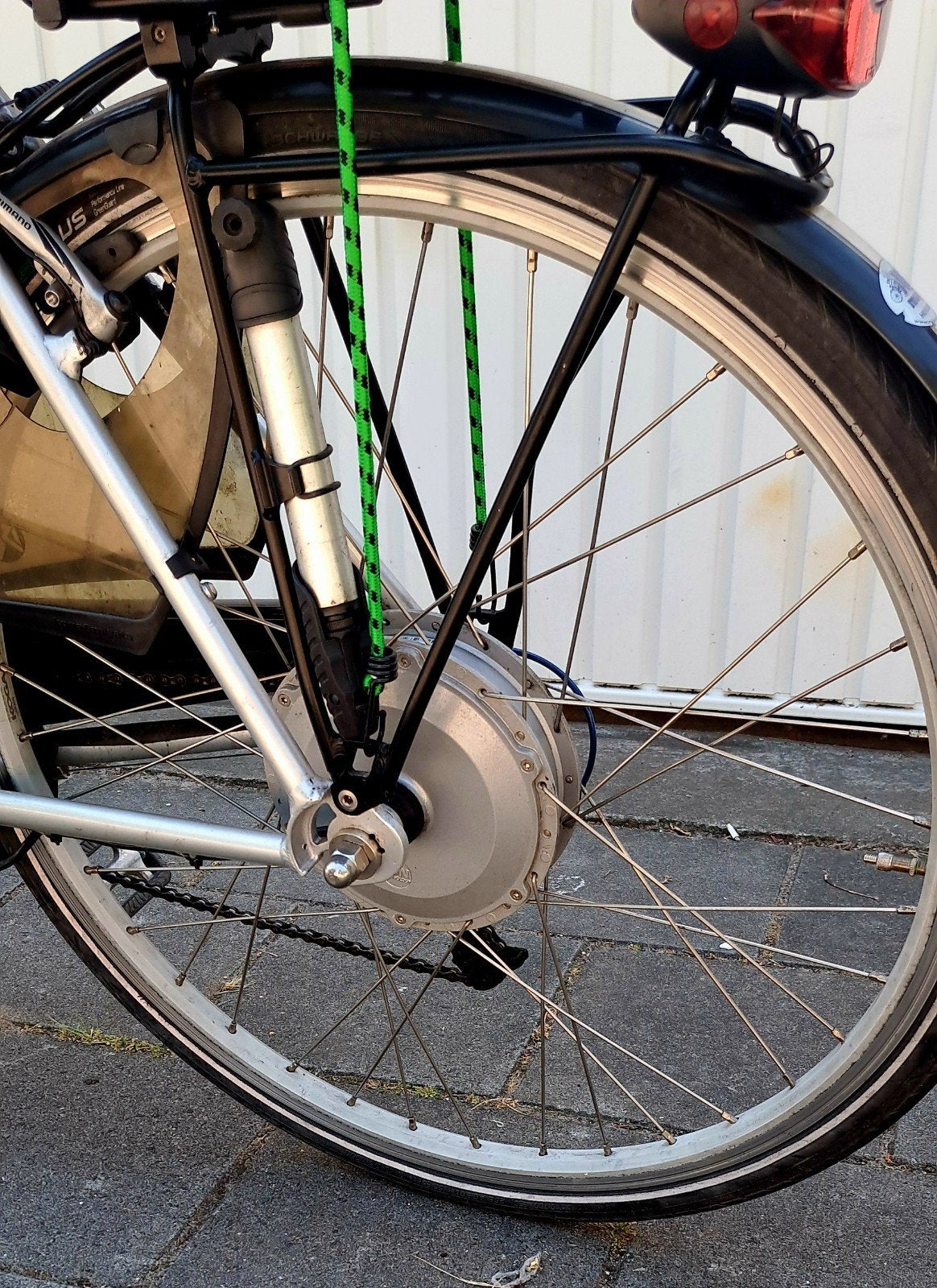 ORIGINEEL ACHTERWIEL MET MOTOR Uit van Koga Miyata Tesla, Ophalen of Verzenden, Elektrische fiets, Motor