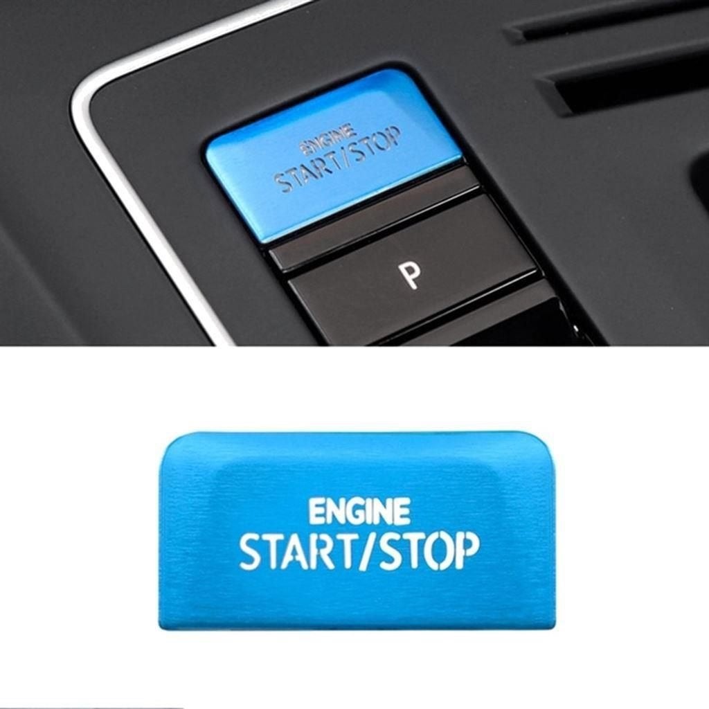 Start Stop Knop Cover Blauw Geschikt Voor VW Golf 8 GTI TDI, Verzenden, Automotive Parts, A.parts@hotmail.nl, Trasmolenlaan 12 3447 GZ Woerden