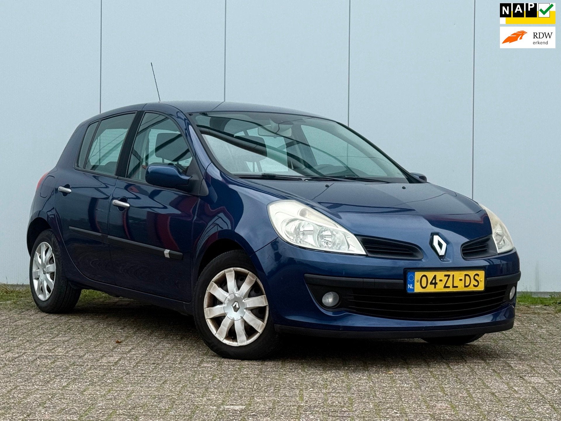 Renault Clio 1.2 TCE Dynamique Nap, Cruise, Clima!, Auto's, Voorwielaandrijving, Gebruikt, 4 cilinders, Blauw