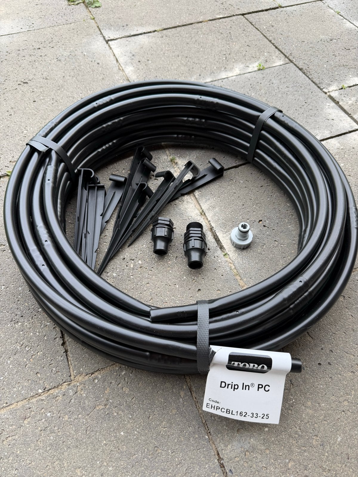 Rainbird druppel slang set 25m met aansluitingen, Ophalen, Nieuw