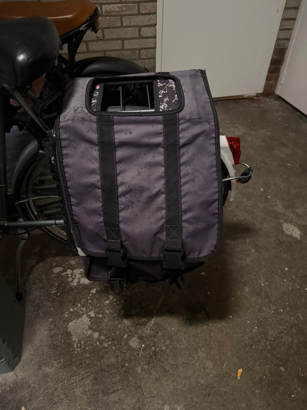 Gebruikte fietstassen voor bagagedrager, Ophalen of Verzenden, Gebruikt