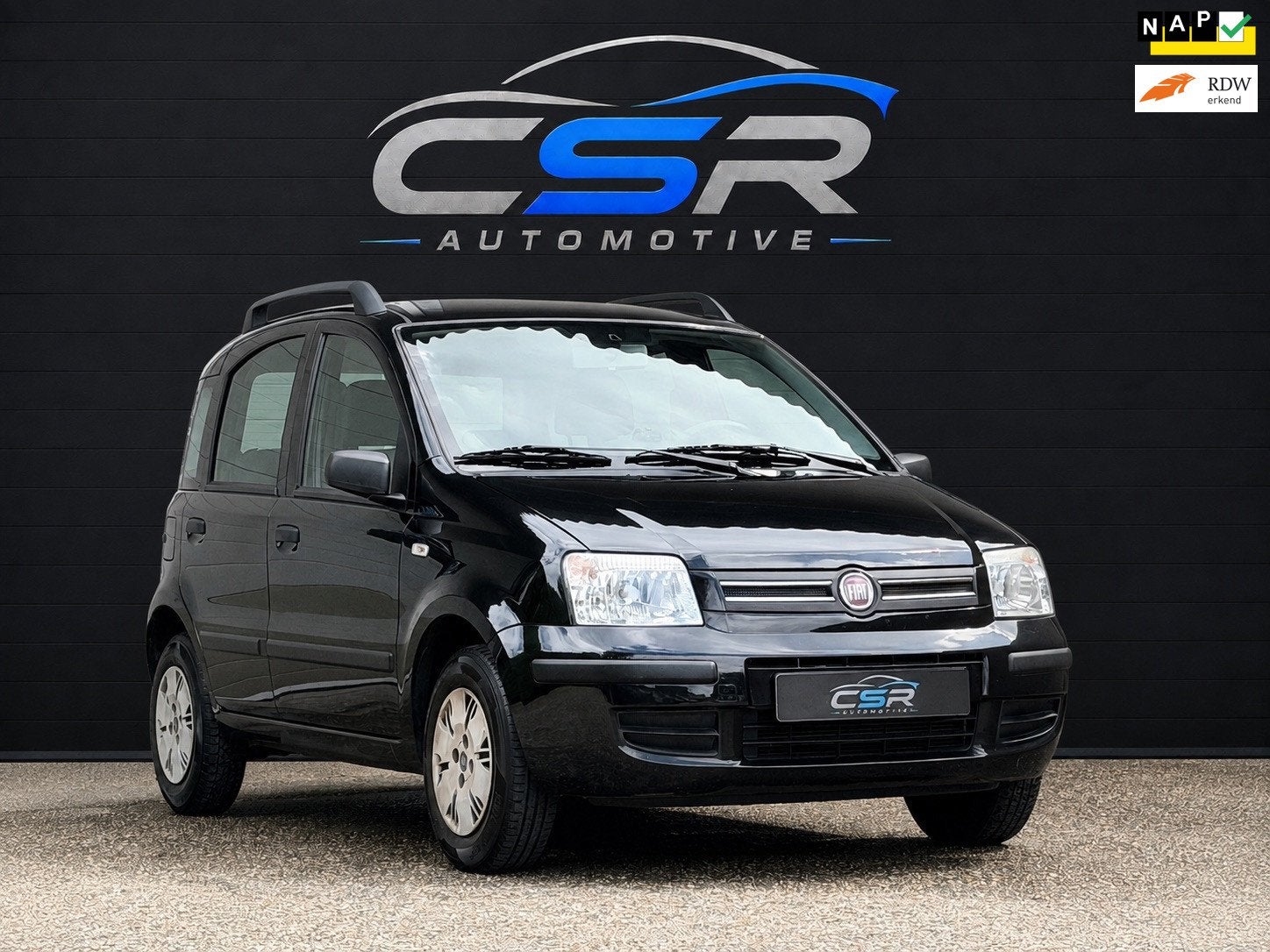 Fiat Panda 1.2|NAP|AIRCO|NIEUWEAPK+BEURT|LAGE KMSTAND!, Auto's, Voorwielaandrijving, Stof, Gebruikt, Zwart
