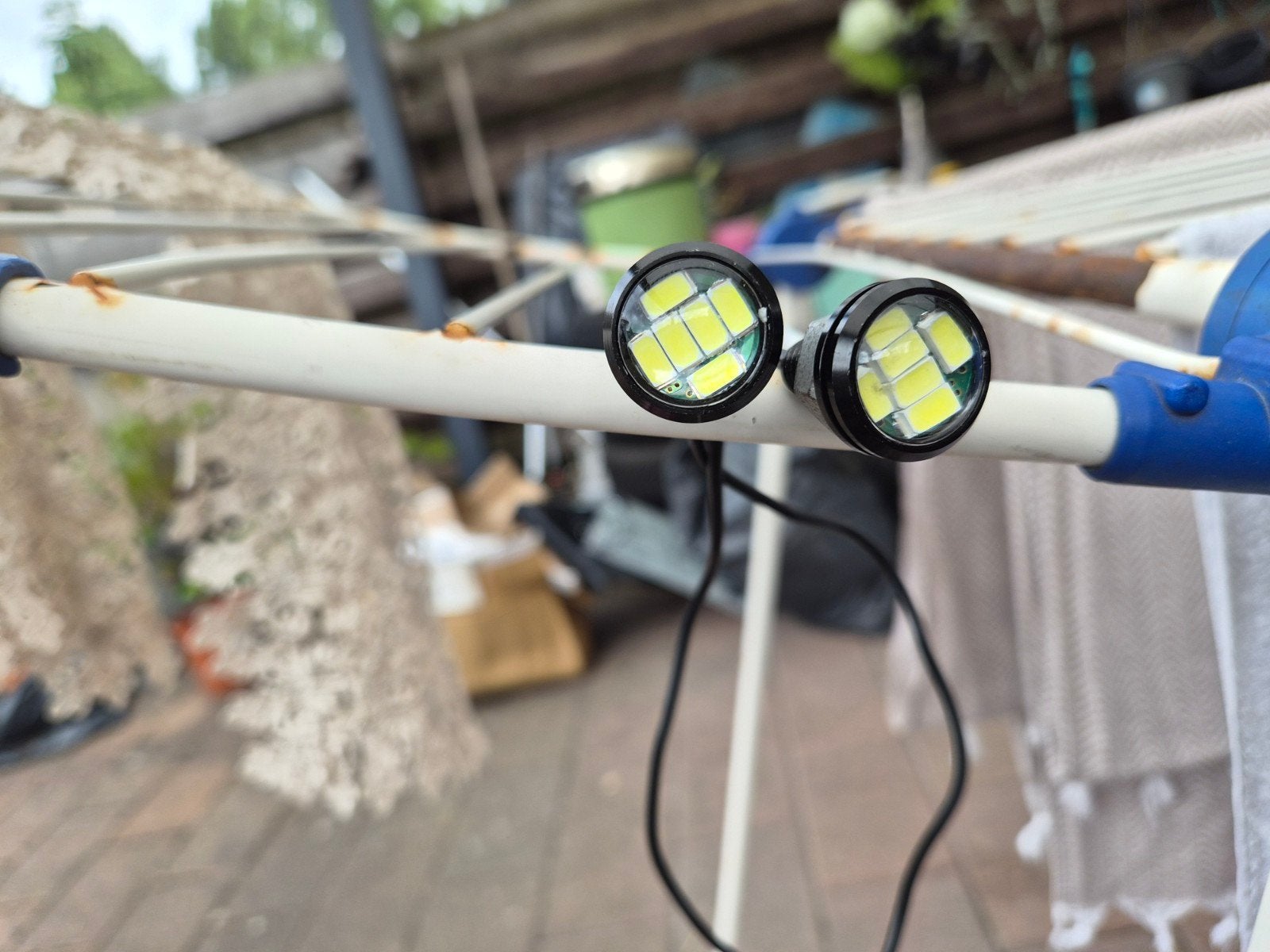 Set van 2 LED auto,motor,scooter- Helder en Compact, Ophalen of Verzenden, Nieuw, Overige automerken