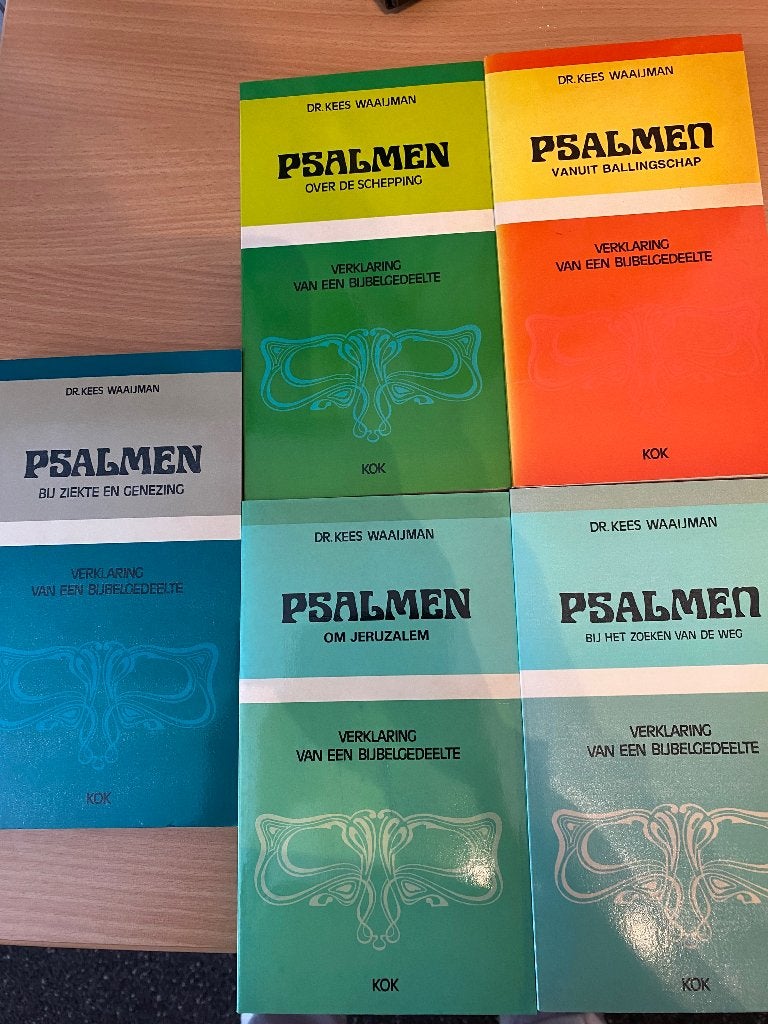 3) Vijf boeken van Kees Waayman, Jodendom, Ophalen of Verzenden, Zo goed als nieuw, Kees Waayman