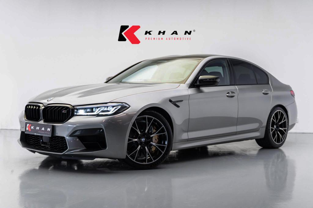 BMW M5 Competition |Ceramic|HUD|Carbon|Massage|VOLL|, Auto's, BMW, Bedrijf, Te koop, 5-Serie, 360° camera, 4x4, ABS, Adaptieve lichten