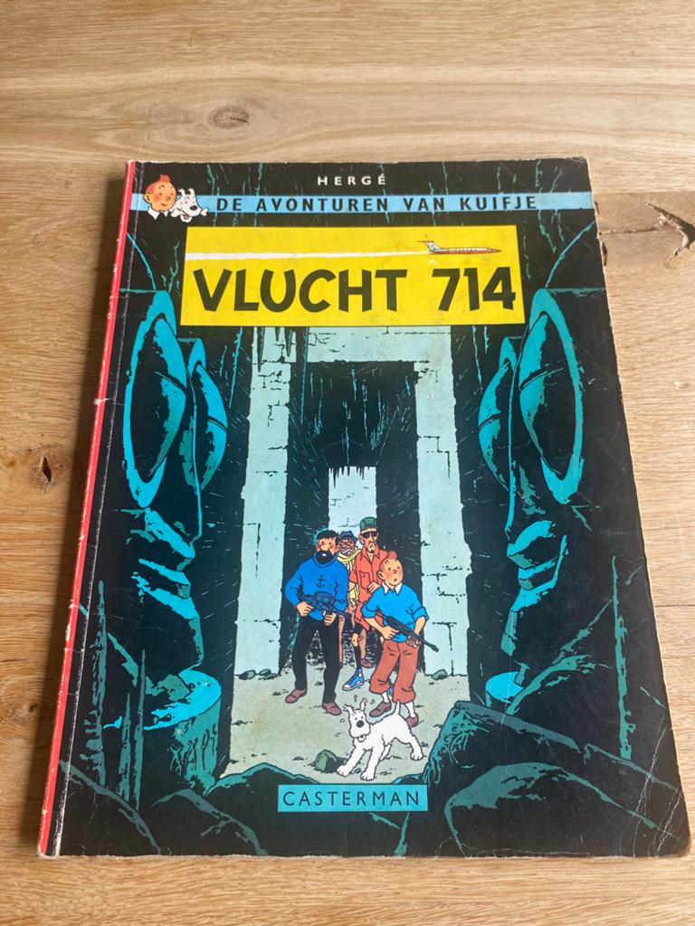 Kuifje - Vlucht 714, Boeken, Stripboeken, Eén stripboek, Ophalen of Verzenden, Gelezen