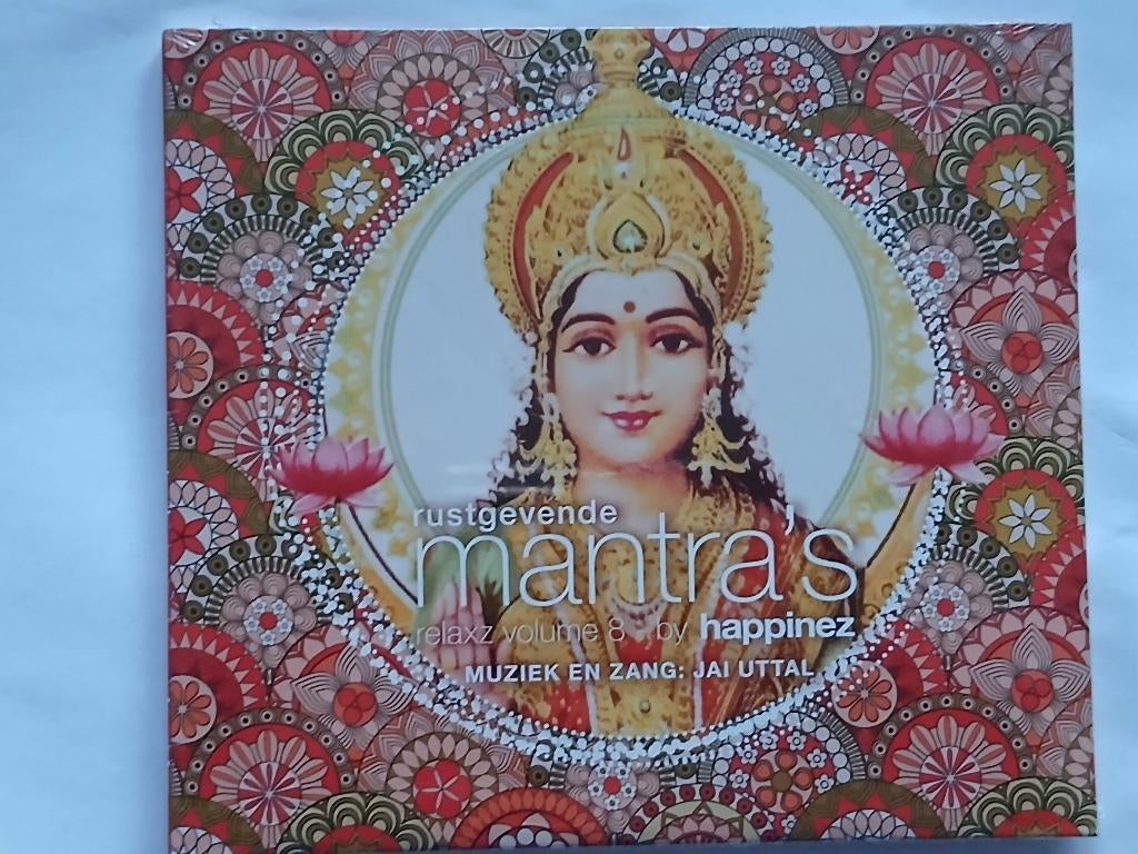 Rustgevende Mantra's happinez muziek & zang: Jai Uttal, Cd's en Dvd's, Ophalen of Verzenden, Nieuw in verpakking, Overige soorten