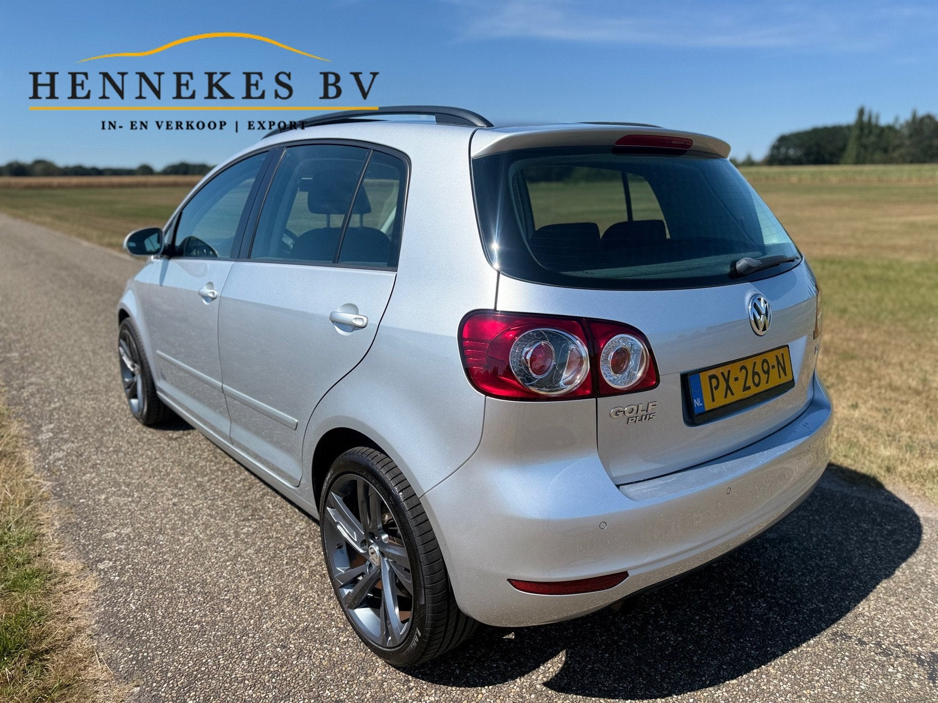 Volkswagen Golf Plus 1.2 TSI Highline BlueMotion 18 inch sch, Euro 5, Stof, Gebruikt, Zwart