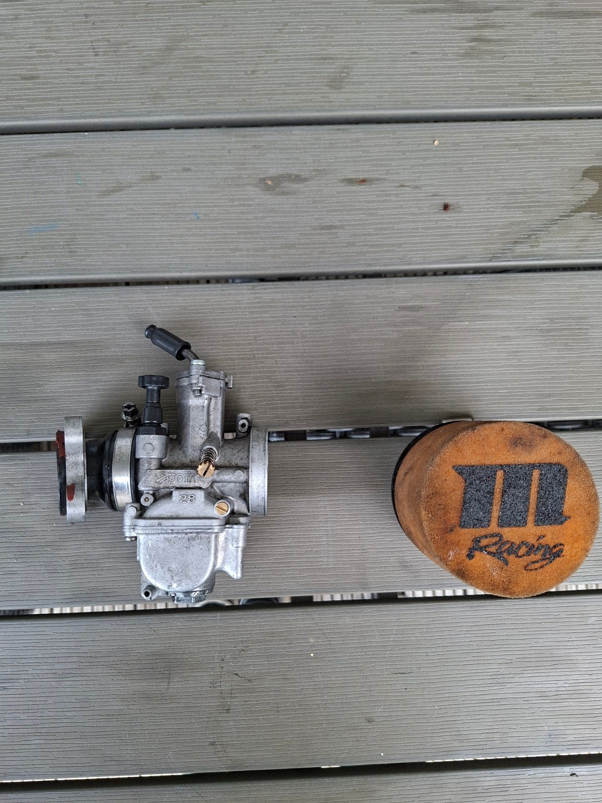 Polini 28mm PWK carburateur set, Ophalen of Verzenden, Gebruikt, Carburateur, Polini