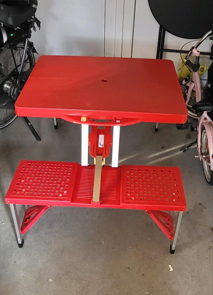 Picknicktafel uitklapbaar voor kinderen, Ophalen of Verzenden, Gebruikt, Overige materialen