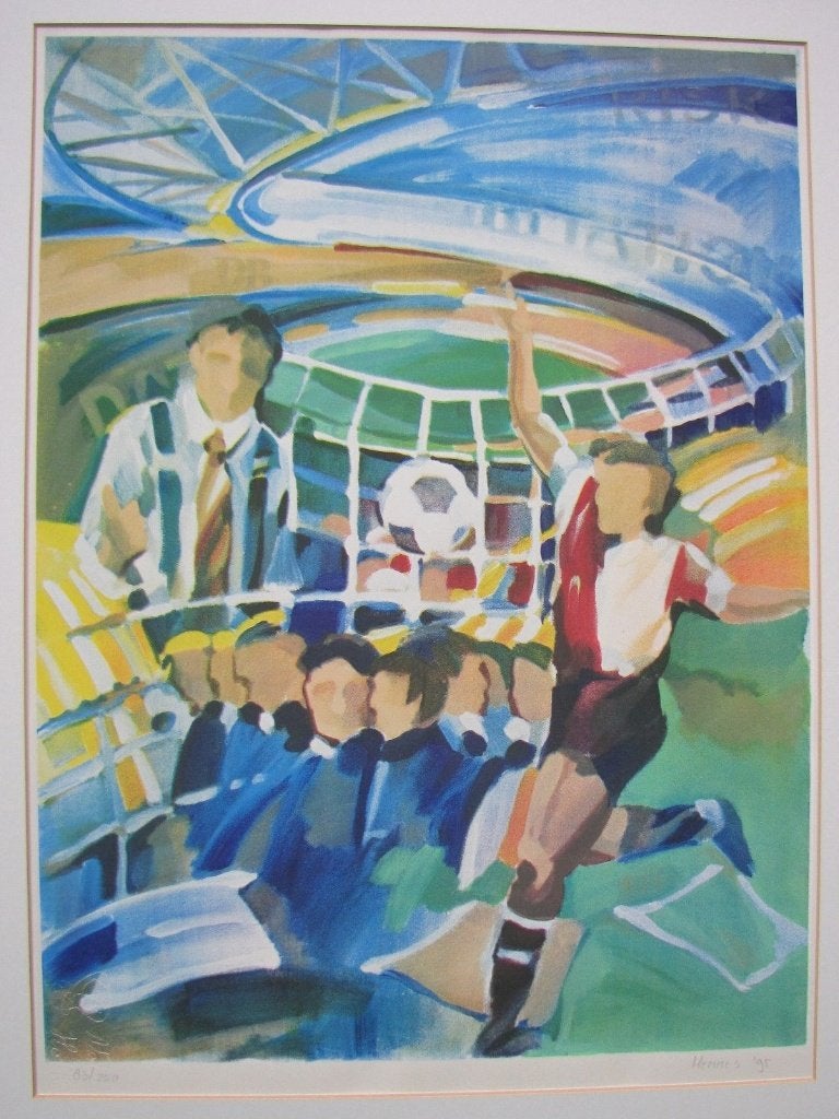 Litho van Hemmes, Ophalen of Verzenden, Gelimiteerde oplage, Overig onderwerp
