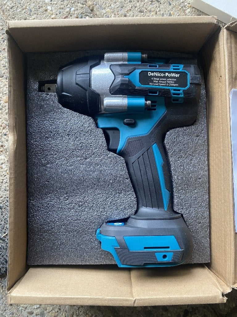 Slag sleutel wielsleutel 18V 700Nm  past op Makita accu LXT, Denico.power@gmail.com, De van der Schuerenweg, Nieuw, DeNico-PoWer