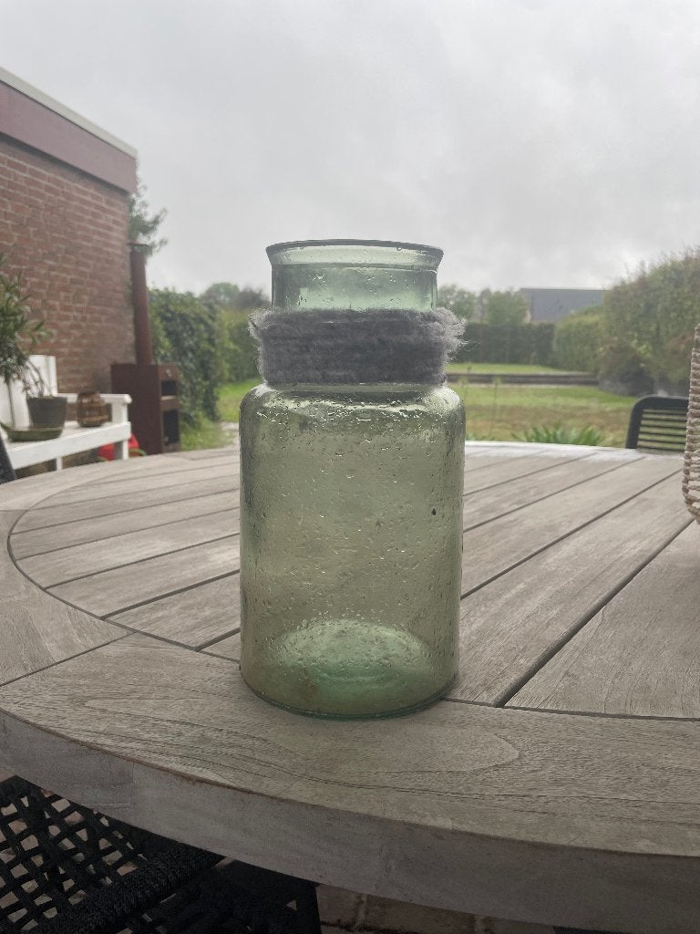 Vaas, Gebruikt, 30 cm, Ophalen of Verzenden, Glas