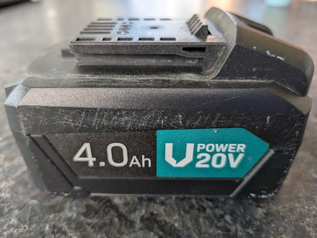 Accu (+lader) voor VONROC 20V gereedschappen,, Ophalen of Verzenden, Gebruikt, Minder dan 400 watt, Boor- en Schroefmachine
