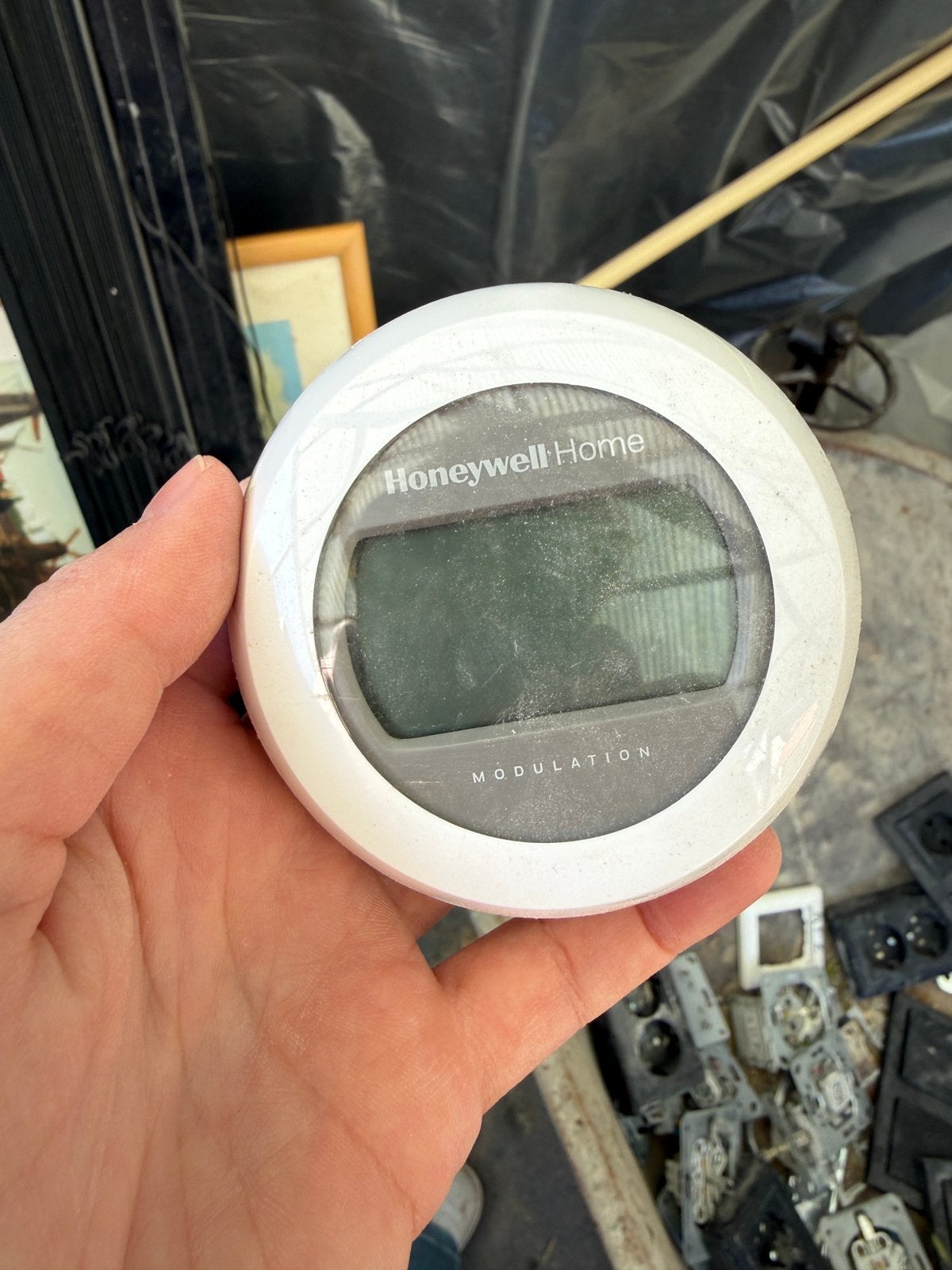 Honeywell thermostaat, Doe-het-zelf en Verbouw, Ophalen, Zo goed als nieuw