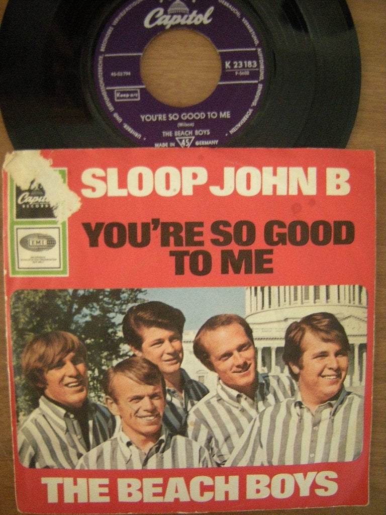 The Beach Boys (Sloop John B), Gebruikt, 7 inch, Ophalen of Verzenden, Pop