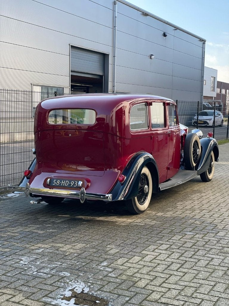 Rolls-Royce 1939 Rood -oldtimer, foto 7