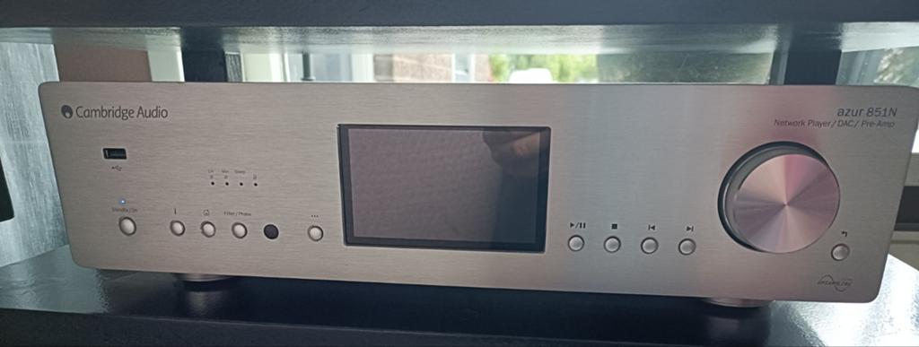 Cambridge Audio Azur 851N streamer, als nieuw!, Ophalen of Verzenden, Zo goed als nieuw, Audio