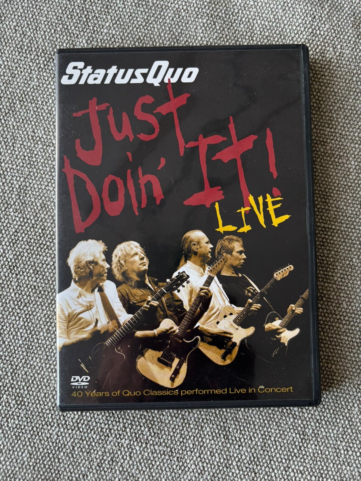 Status Quo-40 years of Quo classics performed live concert, Ophalen of Verzenden, Zo goed als nieuw