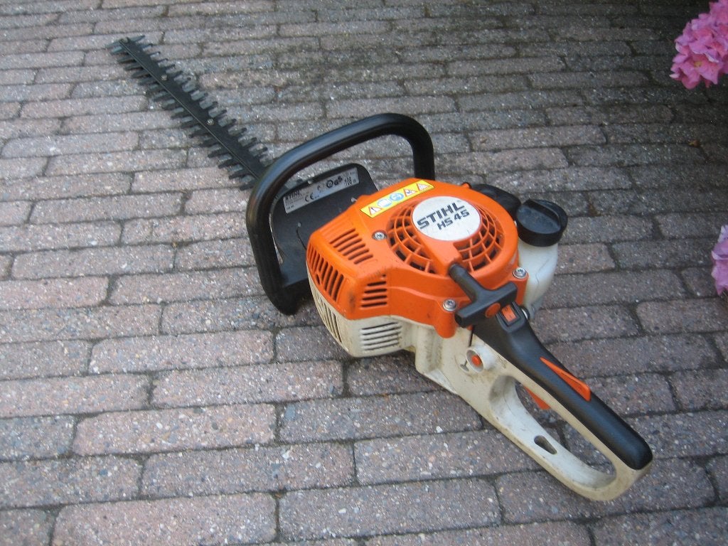 Stihl HS45 Heggenschaar 60CM Heggeschaar Benzine, Tuin en Terras, Heggenscharen, Ophalen, Gebruikt, Benzine, STIHL