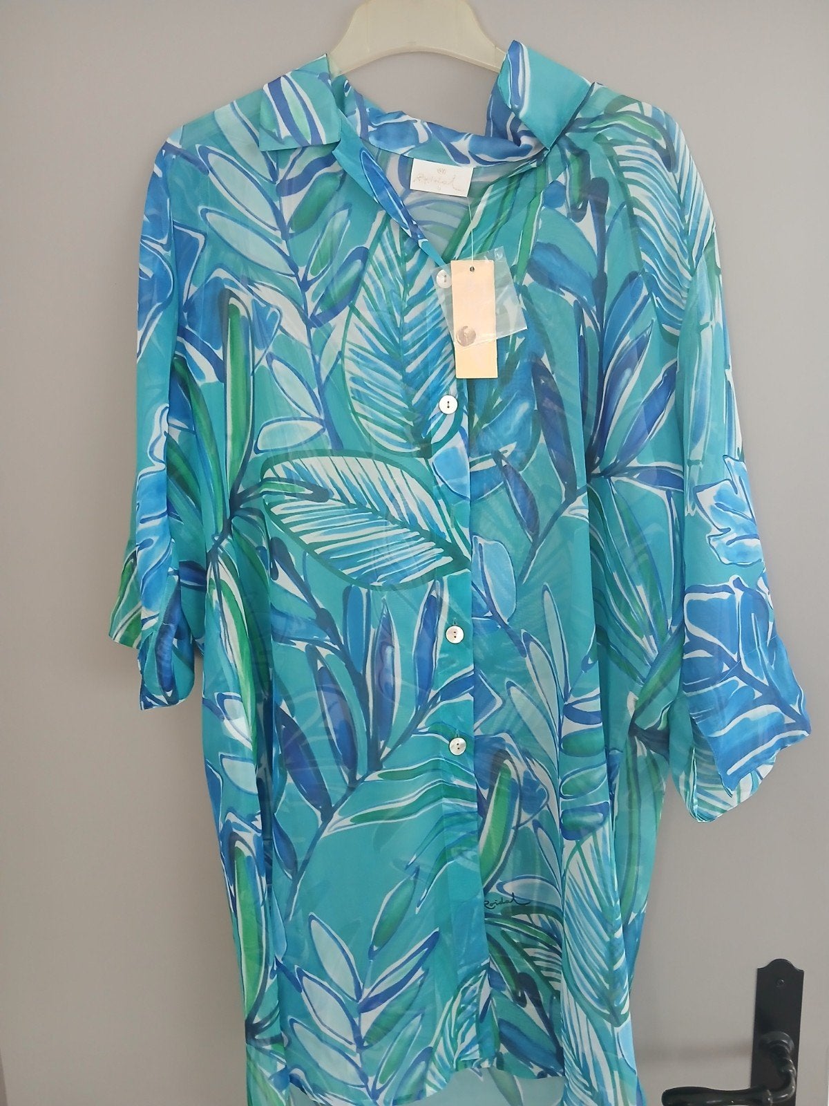 Roidal Lema Tuniek/Blouse met Tropische Print - Nieuw, Kleding | Dames, Meerkleurig, Roidal, Maat 42/44 (L), Nieuw