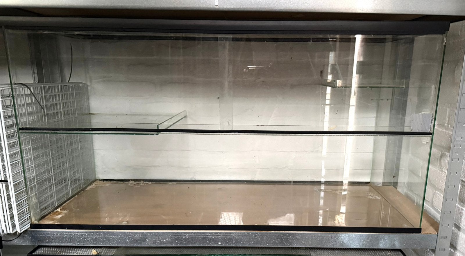 Gerbilarium, terrarium, knaagdier terrarium, 100 x 40 x 50cm, Dieren en Toebehoren, Gebruikt, Hamster, Hok, 75 tot 110 cm