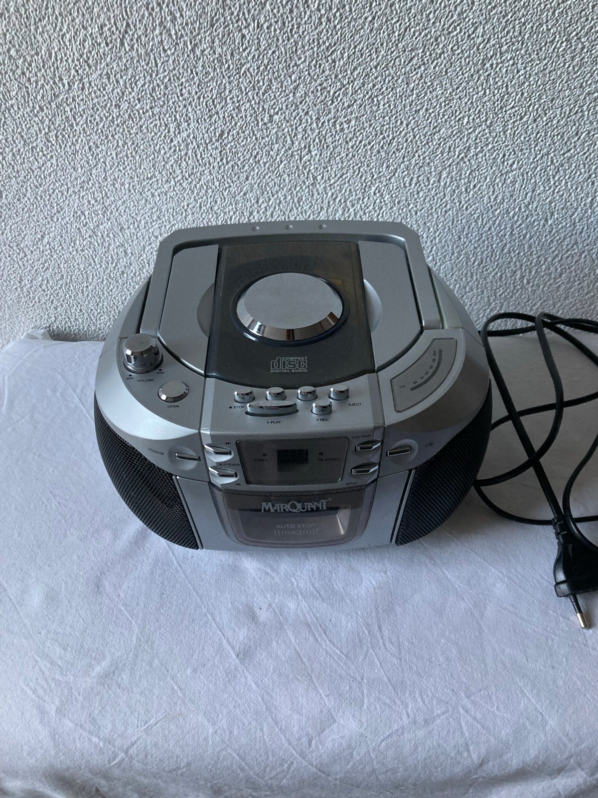 Marquannt Radio CD Speler - Model MPR-60, Ophalen of Verzenden, Gebruikt, Radio, Met cd-speler