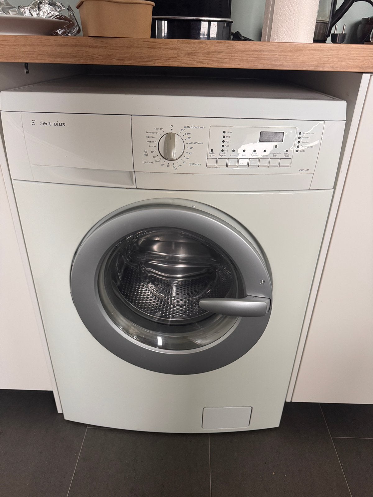 Wadmachine Elctrolux EWF 1435, Ophalen, 1200 tot 1600 toeren, Gebruikt, 4 tot 6 kg