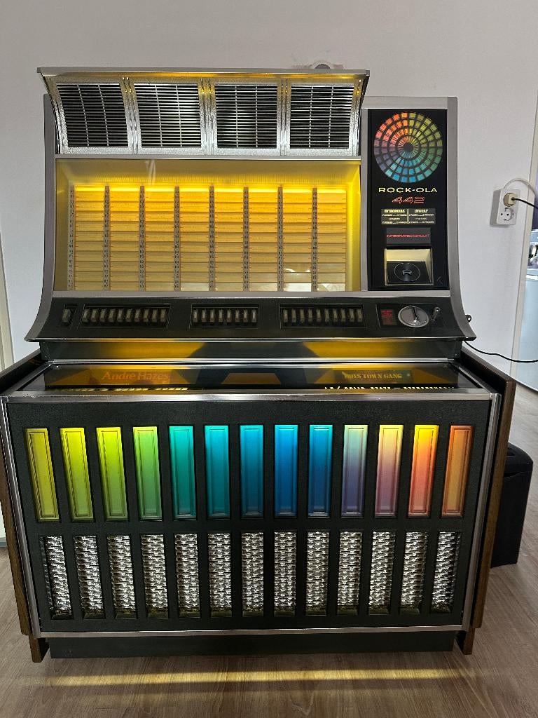 Jukebox Rock-Ola 442, Ophalen, Gebruikt, 1970 tot heden, Rock Ola