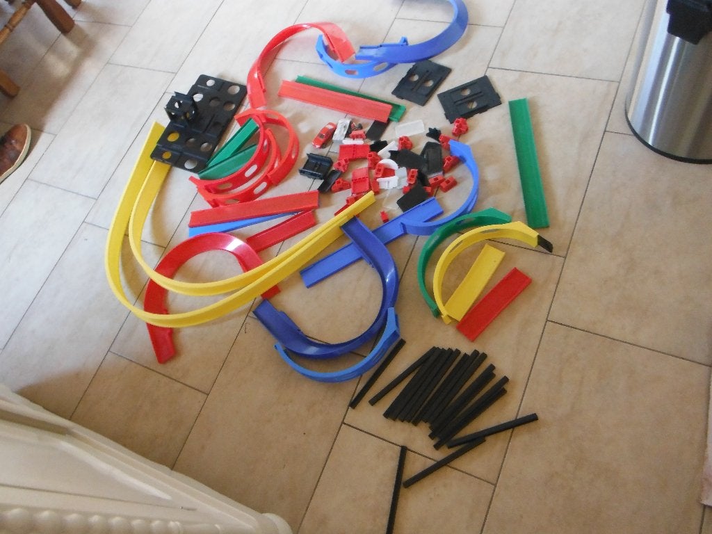 dardabaan met auto,s, Zelf te bouwen, Handmatig, Ophalen, Overige merken
