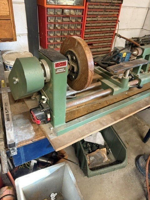 Houtdraaibank LMS, Ophalen, Gebruikt, Houtdraaibank, 500 tot 1000 mm