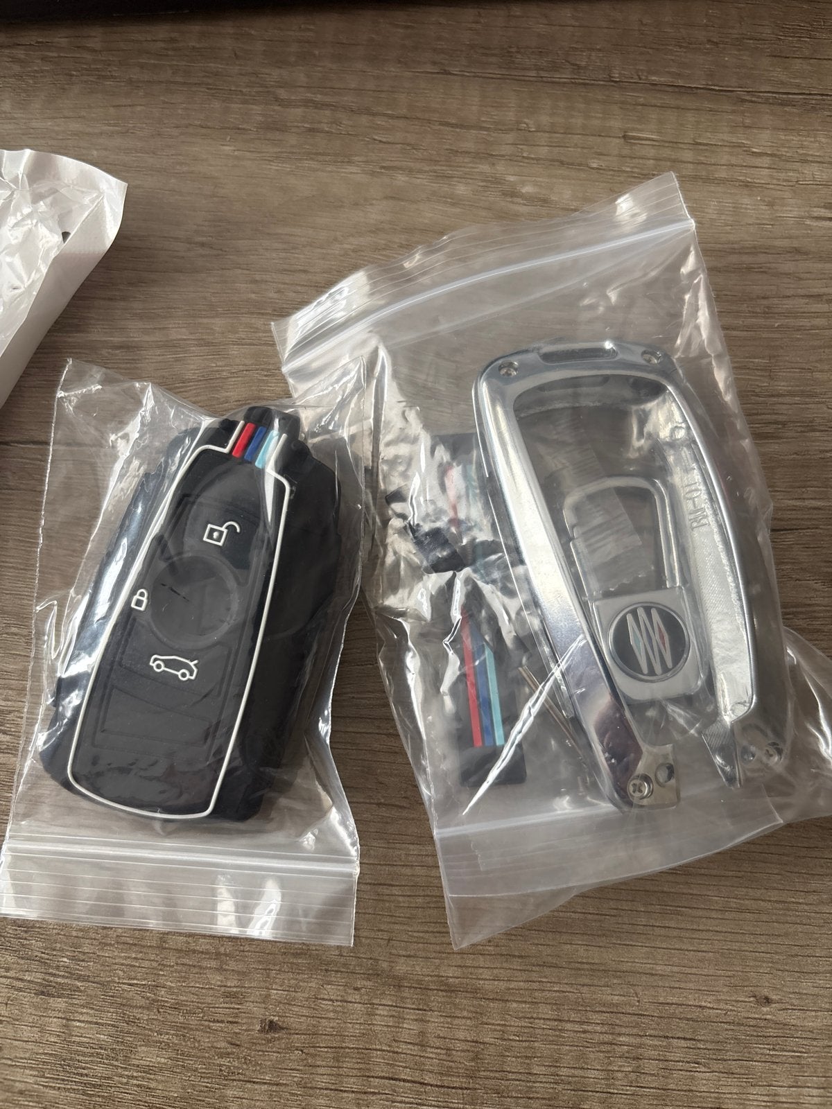 Set voor BMW sleutel hoesje en cover, Ophalen of Verzenden, Nieuw