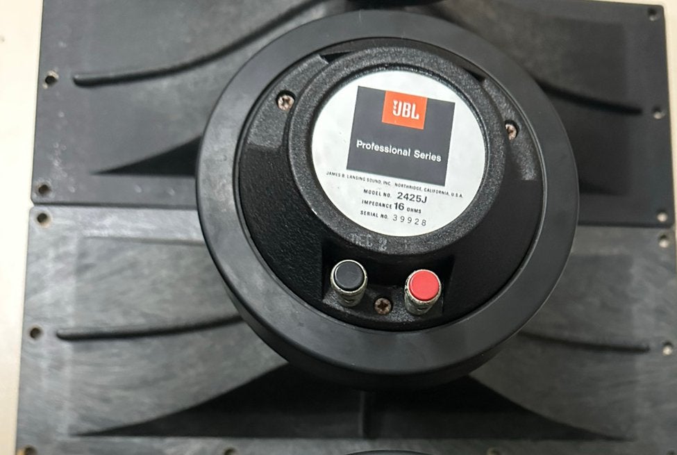 2x JBL 2425J drivers + 2370A hoorns, Ophalen, Gebruikt, JBL, Overige typen