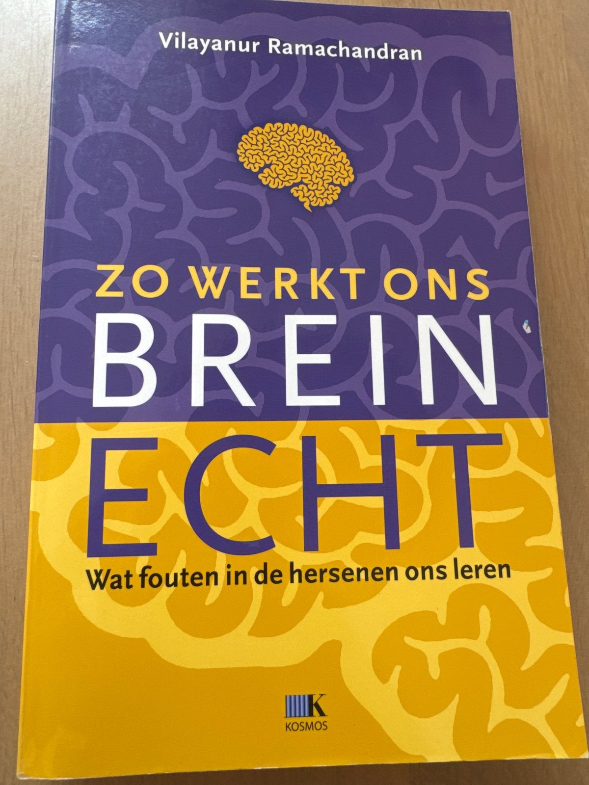 Zo Werkt Ons Brein Echt - Vilayanur Ramachandran, Ophalen of Verzenden, Gelezen, Natuurwetenschap