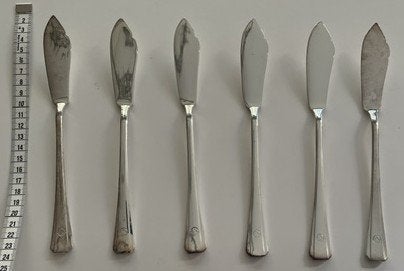 Bestek verzilverd - diverse items, Antiek en Kunst, Antiek | Bestek, Ophalen of Verzenden