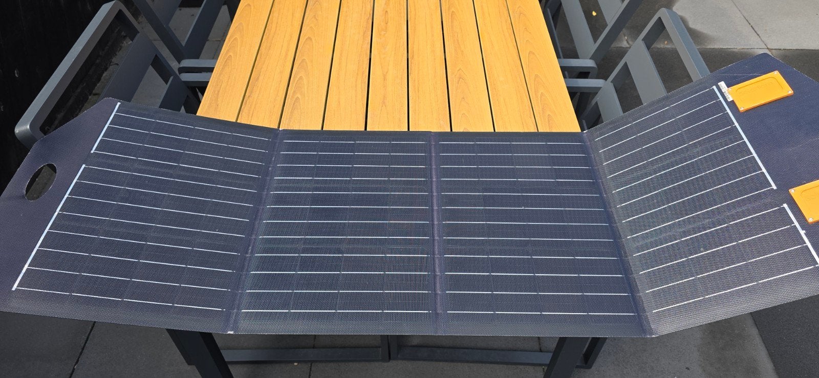 Opvouwbaar Zonnepaneel 110W Off-grid met MPPT Controller, Caravans en Kamperen, Kampeeraccessoires, Ophalen, Zo goed als nieuw