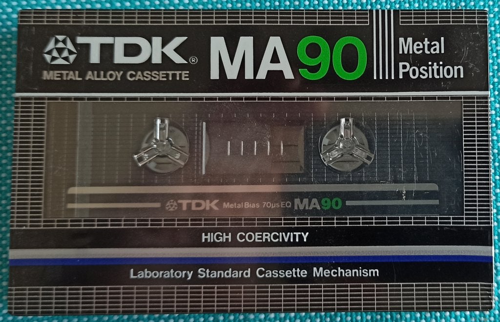 TDK MA90 cassette, 1 bandje, Ophalen of Verzenden, Pop, Nieuw in verpakking