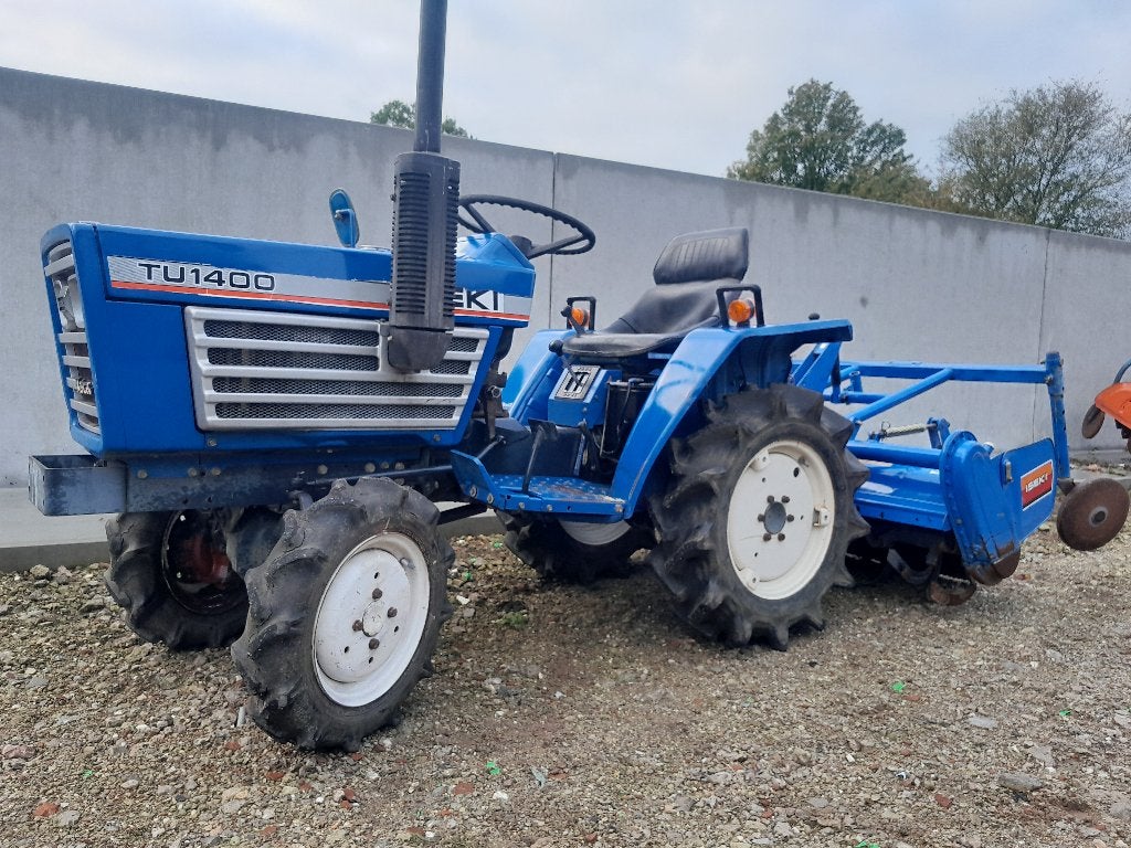 Nette goede mini tractor trekker iseki met grondvrees, Overige merken, Gebruikt, Tot 2500, Ophalen of Verzenden