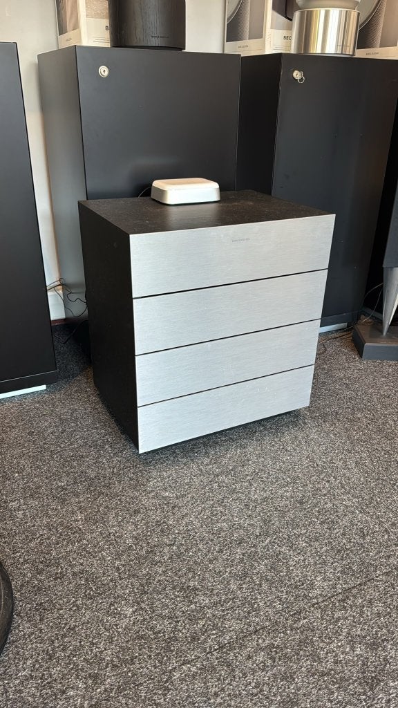 B&O audio / video meubel / cabinet Bang en Olufsen, Huis en Inrichting, Gebruikt, Info@bang-olufsen.dk, 50 tot 100 cm, Minder dan 100 cm