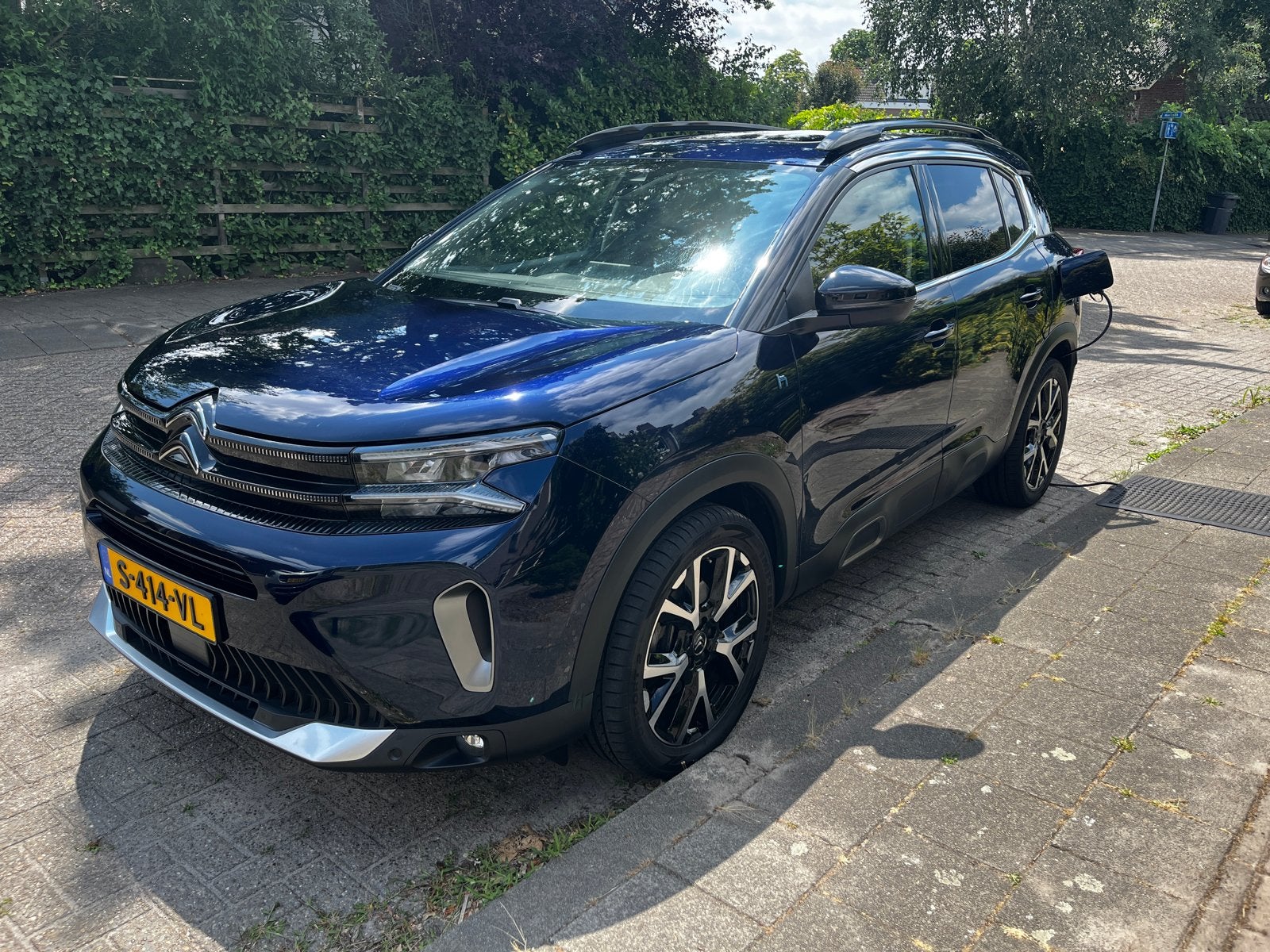 Citroën C5 Aircross 1.6 Hybrid 225pk Eat8 2022 Blauw, Auto's, Citroën, 4 cilinders, 181 pk, Plug-in hybride, 71 km/l