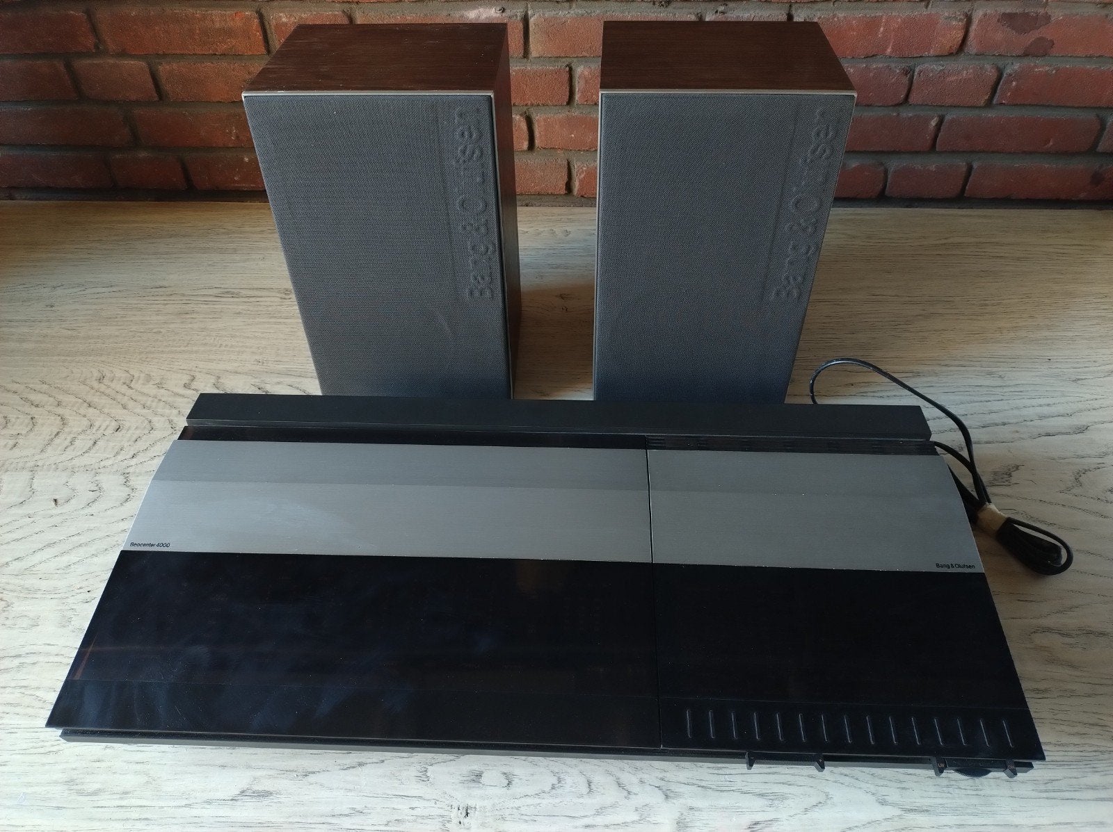 Bang & Olufsen radio/cassette type 2431 inclusief 2 speakers, Ophalen of Verzenden, Gebruikt, Cassettedeck, Bang & Olufsen