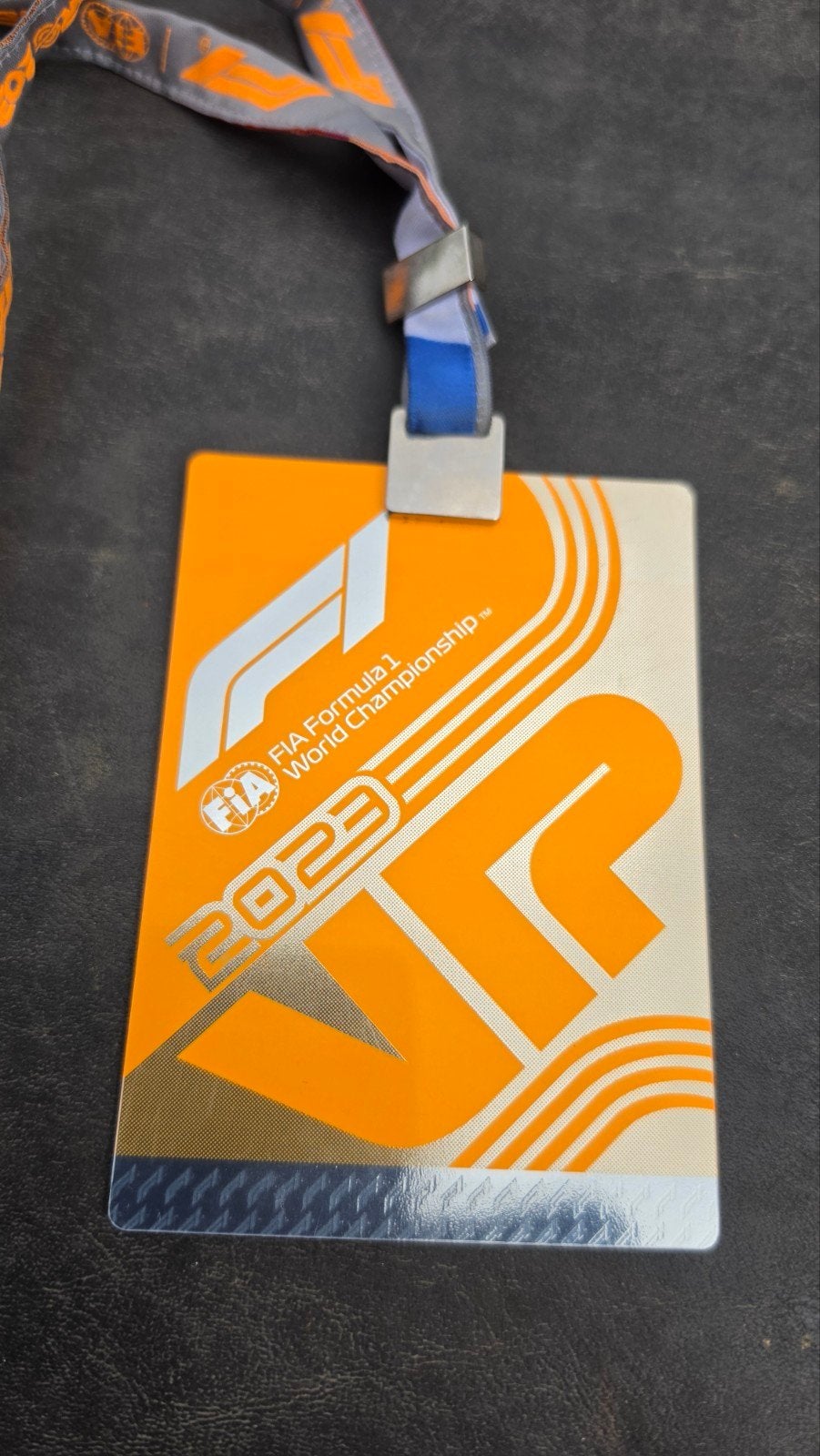 VIP Pas F1 Zandvoort 2023 gesigneerd door Max Verstappen, Ophalen of Verzenden, Zo goed als nieuw, Formule 1