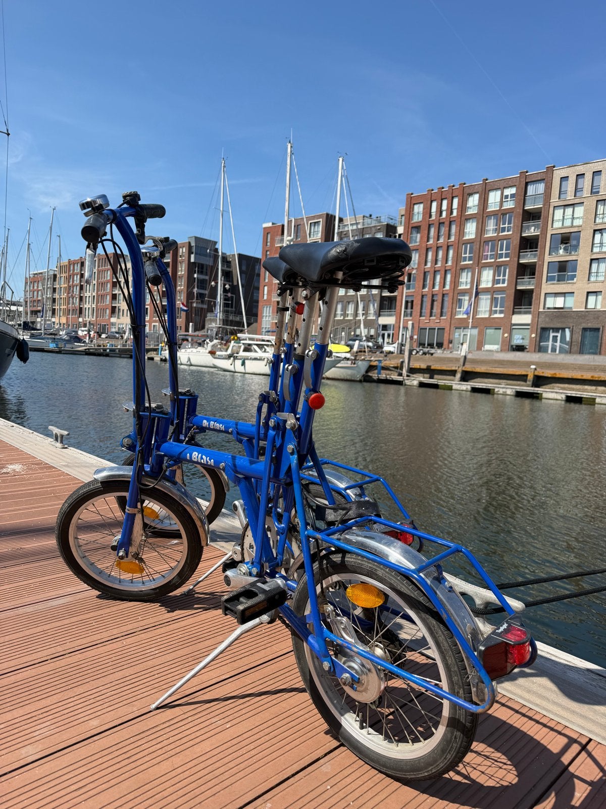 Di Blasi Vouwfiets - Compact en Handig, Fietsen en Brommers, Gebruikt, 16 tot 18 inch, Totaal opvouwbaar, Ophalen