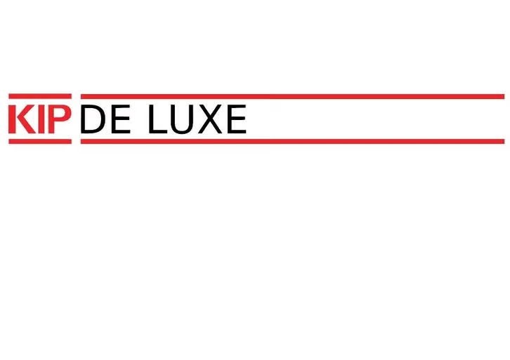 Kip De Luxe caravan en camper sticker, Verzenden, Nieuw, Overige typen