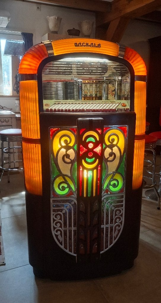 Juke box rock ola 1422., Verzamelen, Ophalen, Gebruikt, Voor 1950, Rock Ola